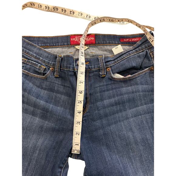 Lucky Brand Jeans Womens 14 / 32 Regular Sofia Boot Flared Bootcut Y2K Lucky - Picture 4 of 8